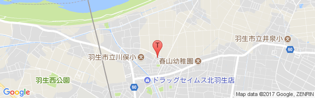 羽生　地図　グーグル