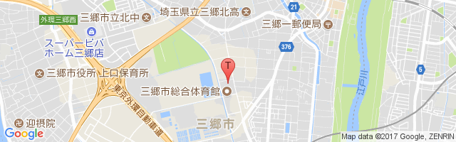 三郷　地図グーグル